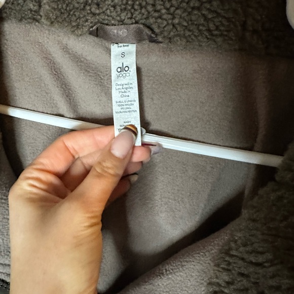 ALO Yoga Brown Cargo Utility Jacket Womens size Small - Picture 6 of 6